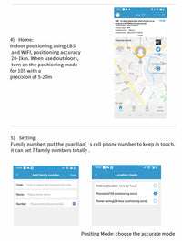 Thumbnail for Blue Real-Time Pet GPS Tracker Locator - Magnetic Charging, Multi-Mode Positioning for Dogs & Cats