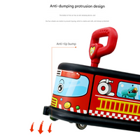 Thumbnail for Beetle Quiet Ride Twist Car for Toddlers - Fun Wiggle Ride-On Toy