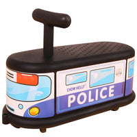 Thumbnail for Police Quiet Ride Twist Car for Toddlers - Fun Wiggle Ride-On Toy