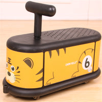 Thumbnail for Tiger Quiet Ride Twist Car for Toddlers - Fun Wiggle Ride-On Toy
