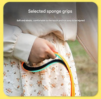 Thumbnail for Black Shock Absorbing Dog Leash with Reflective Stitching - 135cm for Small to Large Dogs