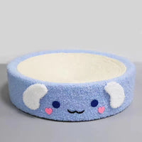 Thumbnail for Adorable Blue Cinnamon Dog Scratching Post and Lounger - 41cm Cat Scratch Proof Basin