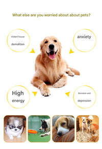 Thumbnail for Rubber Snuffle Ball for Pets,Interactive Hollow Treat-Hiding Toy for Dogs and Cats(Orange)