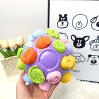 Thumbnail for Rubber Snuffle Ball for Pets,Interactive Hollow Treat-Hiding Toy for Dogs and Cats(Blue)