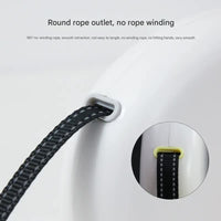 Thumbnail for Retractable Dog Leash - Reflective Pet Lead with 3m Extension, One-Button Control(Pink)