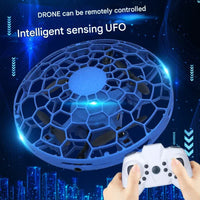 Thumbnail for Hand-Controlled UFO Mini Drone with LED Lights & Obstacle Avoidance(blue)