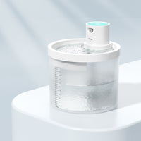 Thumbnail for Blue Wireless Automatic Pet Water Fountain - 2.2L Motion Sensor Dispenser