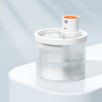Thumbnail for Orange Wireless Automatic Pet Water Fountain - 2.2L Motion Sensor Dispenser