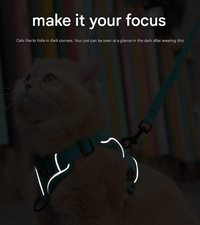 Thumbnail for Brown Reflective Mesh Dog Harness and Leash Set - Adjustable No-Pull Vest - L