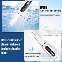 Thumbnail for Black Professional Pet Dental Cleaning Kit - Ultrasonic Scaler, Tools & 3 Modes