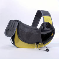 Thumbnail for Yellow Portable Oxford Fabric Pet Carrier for Cats and Puppies (Size L)