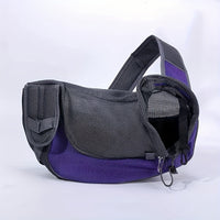 Thumbnail for Purple Portable Oxford Fabric Pet Carrier for Cats and Puppies (Size L)