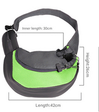 Thumbnail for Purple Portable Oxford Fabric Pet Carrier for Cats and Puppies (Size L)