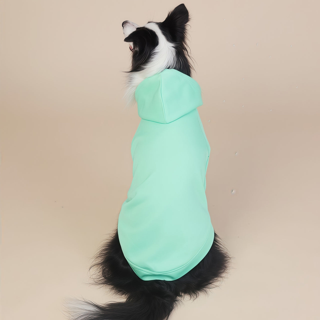 Green Classic Dog Sweatshirt with Hood & Drawstrings - For Large Dogs (Size : XL)