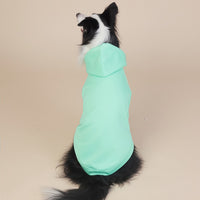 Thumbnail for Green Classic Dog Sweatshirt with Hood & Drawstrings - For Large Dogs (Size : 2XL)