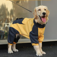 Thumbnail for Turmeric Sporty Dog Onesie with Back Zipper & Pockets - For Medium/Large Dogs (Size : 6XL)