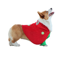 Thumbnail for Christmas Dog Costume - Festive Hooded Cape & Green Jumpsuit Outfit (Size : 2XL)