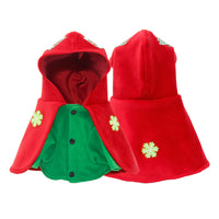 Thumbnail for Christmas Dog Costume - Festive Hooded Cape & Green Jumpsuit Outfit (Size : 2XL)