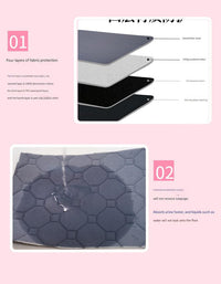 Thumbnail for Reusable Pet Training Pads - 4-Layer Waterproof & Absorbent Mat Waterproof Non-Slip(Size : XL-146cmx100cm)