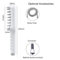Thumbnail for Handheld Pet Grooming Shower Sprayer - With Comb Teeth Hose & Adapters