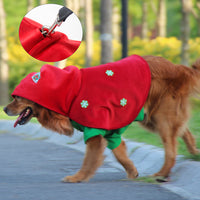 Thumbnail for Christmas Dog Costume - Festive Hooded Cape & Green Jumpsuit Outfit (Size : 5XL)