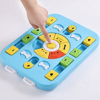 Thumbnail for Blue Advanced Interactive Dog Puzzle Toy - Multi-Mechanism Treat Dispensing Slow Feeder for Mental Enrichment