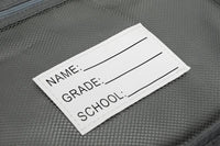 Thumbnail for Pink Sparkling Rainbow Heart Insulated Lunch Bag for Kids - Portable School Lunch Box with Shoulder Strap