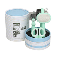 Thumbnail for Green And Blue Complete 5-in-1 Pet Grooming Care Kit - Professional Deshedding Brushes, Combs & Nail Clippers Set for Dogs & Cats