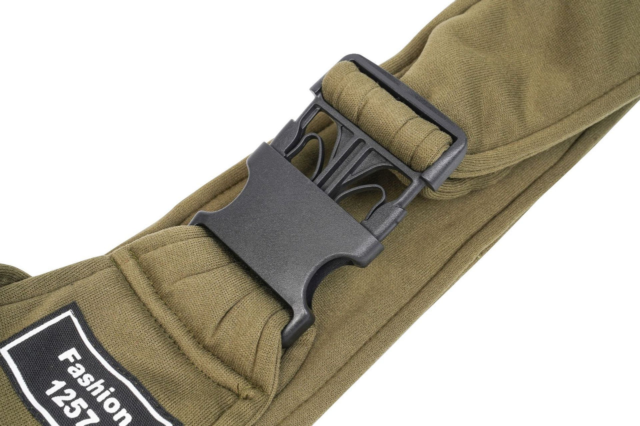 Red Breathable Pet Sling Carrier for Small Dogs & Cats - Adjustable Hands-Free Travel Pouch with Safety Leash & Pocket