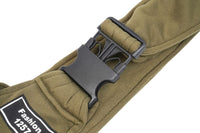 Thumbnail for Red Breathable Pet Sling Carrier for Small Dogs & Cats - Adjustable Hands-Free Travel Pouch with Safety Leash & Pocket