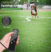 Thumbnail for Black Rechargeable Remote Dog Training Collar - Waterproof E-Collar with Beep, Vibration & Shock Modes