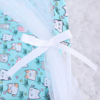 Thumbnail for L 50*50CM 15 Catties Within The Pet Blue Cat Cooling Summer Pet Tent - Portable Foldable Breathable Outdoor Cat House Shelter