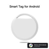 Thumbnail for White Android Tracker - Google Find My Device Compatible Luggage and Pet Tracker