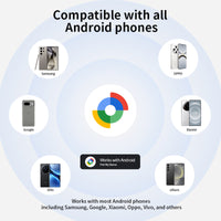 Thumbnail for Yellow Android Tracker - Google Find My Device Compatible Luggage and Pet Tracker