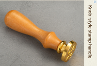 Thumbnail for Black Box 2-Piece Retro Sealing Wax Stamp Set - 11.3 x 11.3 x 3.6 cm DIY Gift Box Kit for Handmade Crafts