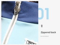 Thumbnail for 5XL Recommended 40-50 Pounds Blue Autumn-Winter Dog Hoodie for Medium to Large Breeds - Golden Retriever & Labrador