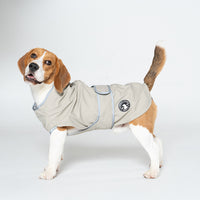 Thumbnail for 45# Grey Waterproof Reflective Dog Raincoat for Small to Large Dogs