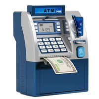 Thumbnail for Kids ATM Savings Bank - Electronic Piggy Bank with Debit Card, PIN(Blue)