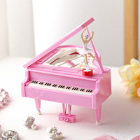 Thumbnail for Classical Grand Piano Music Box with Dancing Ballerina(Dancing girl version - pink)