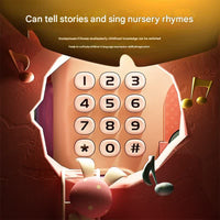Thumbnail for Interactive Kids' Piggy Bank Safe with Music, Stories & Password Lock(Cyan)