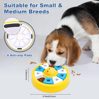 Thumbnail for Interactive Dog Puzzle Feeder Toy - Slow Feeder for IQ Training & Mental Stimulation(green)