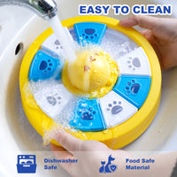 Thumbnail for Interactive Dog Puzzle Feeder Toy - Slow Feeder for IQ Training & Mental Stimulation(green)