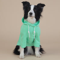 Thumbnail for Green Classic Dog Sweatshirt with Hood & Drawstrings - For Large Dogs (Size : 6XL)
