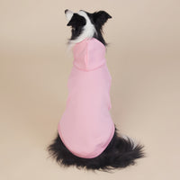 Thumbnail for Pink Classic Dog Sweatshirt with Hood & Drawstrings - For Large Dogs (Size : 8XL)