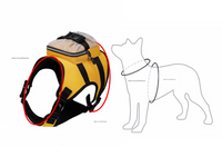 Thumbnail for Size L Black and Pink Ultimate Dog Harness Vest with Backpack - Padded, Reflective & Adjustable for Medium to Large Breeds