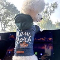 Thumbnail for XL Around 16kg New York Roll Denim Chic Denim Pet Vest - Stylish Jean Jacket for Dogs & Cats - Spring, Summer & Autumn Fashion