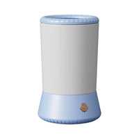 Thumbnail for Blue-white Portable Dog Paw Cleaner - Gentle Silicone Pet Foot Washer Cup for Muddy Paws