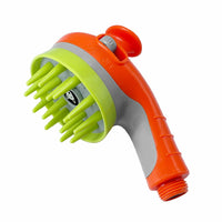 Thumbnail for Orange Ultimate Pet Bathing Showerhead - Dog-Friendly Pressure-Boost Spray with Foamer
