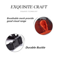 Thumbnail for Blue Adjustable Breathable Mesh Dog Muzzle for Short-Nosed Breeds(Size L)