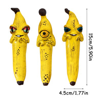Thumbnail for One-Eye Charming Magic Banana Resin Craft Ornament 3piece